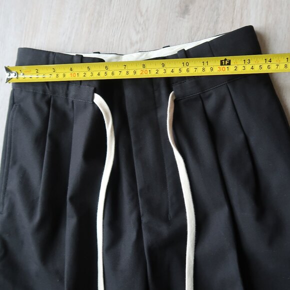 AMI Paris Drawstring Tailored Trousers